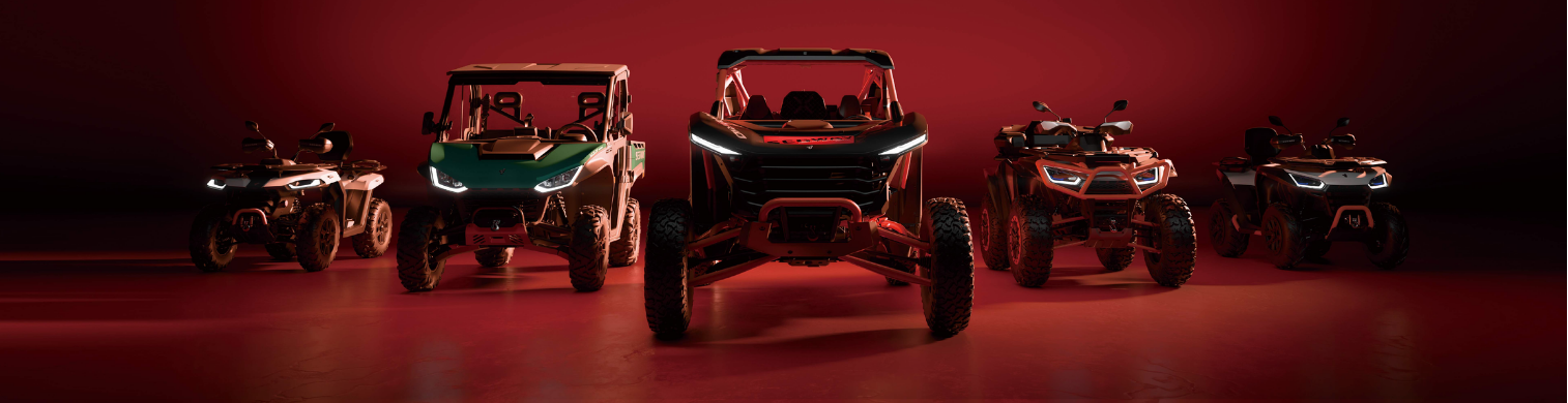 Full range of powersports vehicles